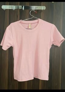 Pink Ribbed Lounge Set