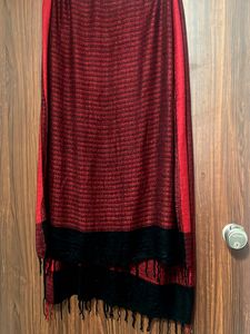 Maroon &amp; Black Stole