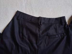 Black High Waisted Formal Trouser.