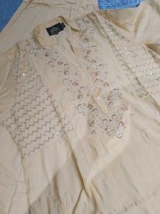 Elegant Embroidered Kurta Set