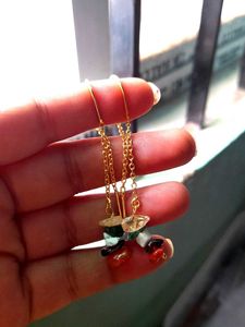 Combo Gemstone Dangle Earrings