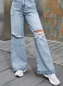 💙 Ripped Wide Jeans 💙
