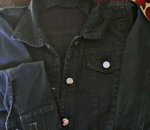 Classic Black Denim Jacket