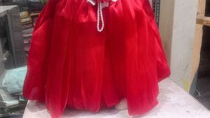 Adorable Red Party Dress