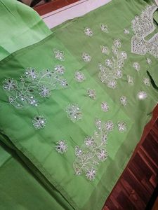 New Chikankari Kurti