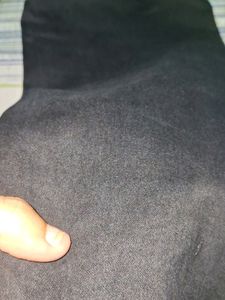 A Black Denim Capri