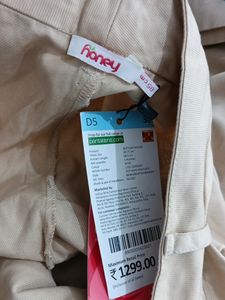 Nude Plain Formal Pant (Women)