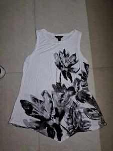 White-Black Dress