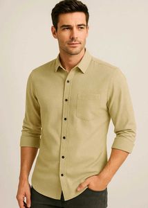 Men&#39;s Grey Casual Shirt