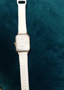 Elegant Minimalist White Watch