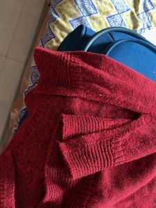 Old Navy Red Knit Sweater