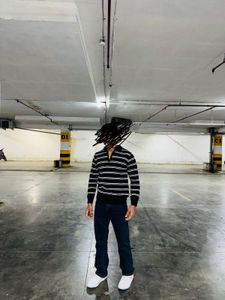 Striped Pullover Sweater