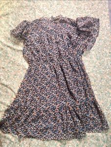 Floral Print Mini Dress