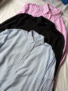 Stradivarius Linen Shirt