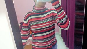 Multicolored Striped Sweater
