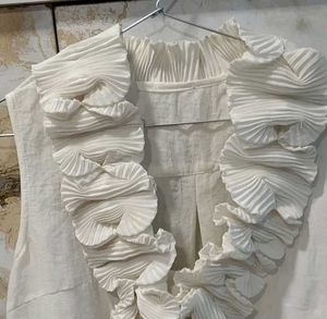 white neck design top