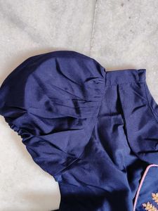 Cute Navy Blue Dress