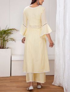 Sew -  Hand Embroidered Kurta Set