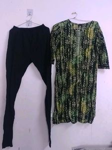 Stylish Kurta Set with Leggings