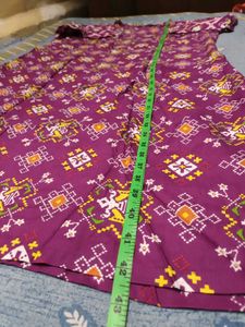 Purple Kurta