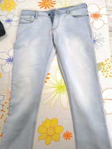 Peter England Light Wash Jeans