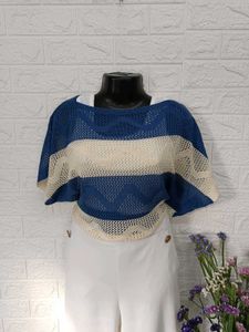 Batwing Crochet Top