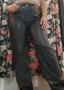 H&amp;M Leather Trousers