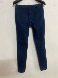 vero moda navy blue slim jeans