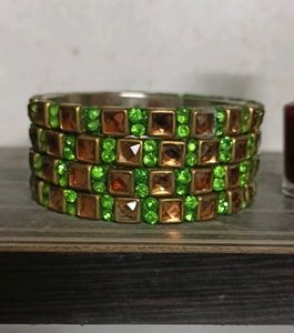 Bangles with Nail Polish