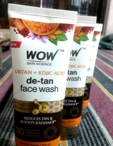 WOW Skin Science Ubtan &amp; Kojic Acid Face Wash