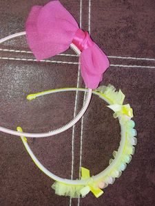 A Combo Of 2 Beautiful Hairbands