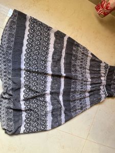 Elegant Patterned Maxi Dress