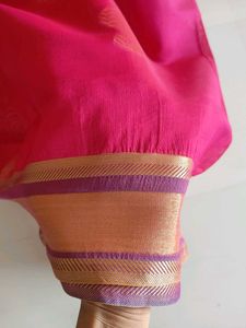 Pink Banarasi Silk Saree