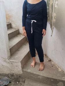 Navy Blue Jumpsuit