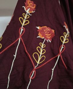 Maroon Dress By Chumbak