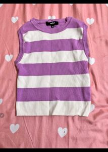 Westside Striped Sleeveless Top