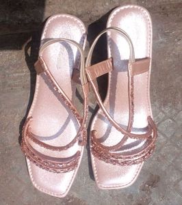 Rose Gold Flats &amp; Sandals