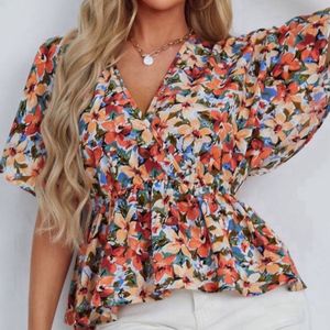 Floral Print Top