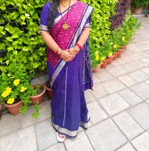 Elegant Purple Saree