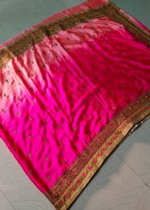 Full Designer Women Georgette Saree