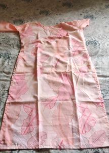 Straight Crepe Kurti