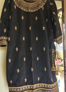 Black Embroidery Suit Sale