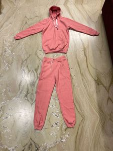 Comfy Pink Hoodie &amp; Jogger Set