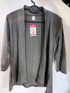 Gray Cardigan - Versatile Layering Piece