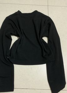 Simple Black Daily Wear Top