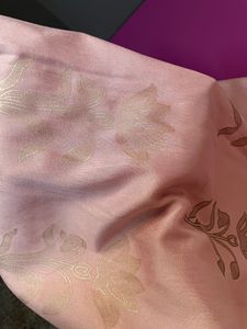 Brand New Pink Kurta Set With Gold Foil Print