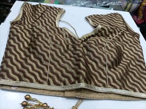 Brown Colour Blouse.. Totally New And Unused
