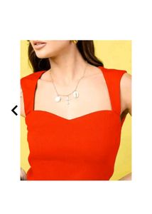 Red Sweetheart Top
