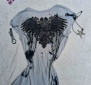 Gothic y2k vintage 2000s top