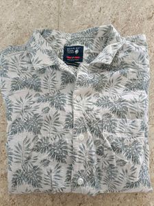 White Printed Shirt